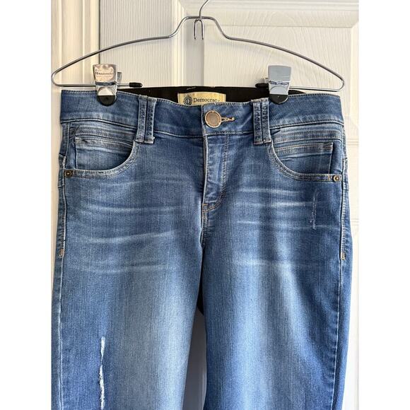 Democracy Women’s AbSolution Ab Technology Distressed Jeans Sz 6 Minimalist - Picture 6 of 6